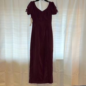 Vintage plum dress